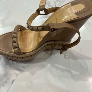 Christian Louboutin summer wedges